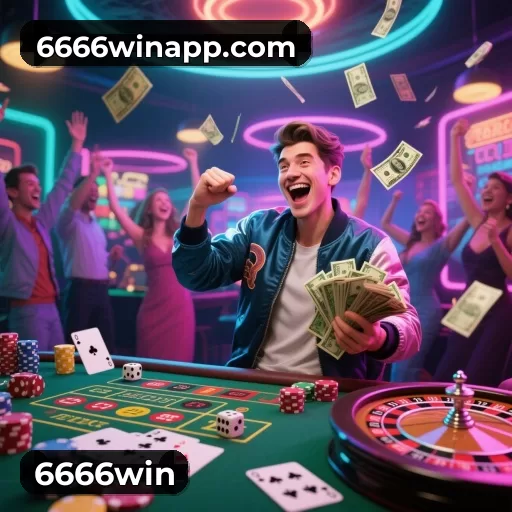 Identidade visual e vitrine de ofertas da plataforma 6666win